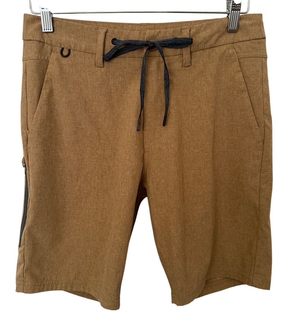 Roark Brown Lightweight Multi-Purpose Explorer Short 2.0 SZ 28 Outdoor Gorpcore